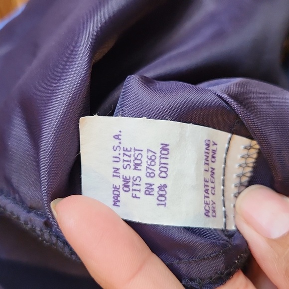 Vintage, Ginger Propper, Artsy, Spooky, Silly Skeleton & Pumpkins Halloween Vest - Picture 5 of 8